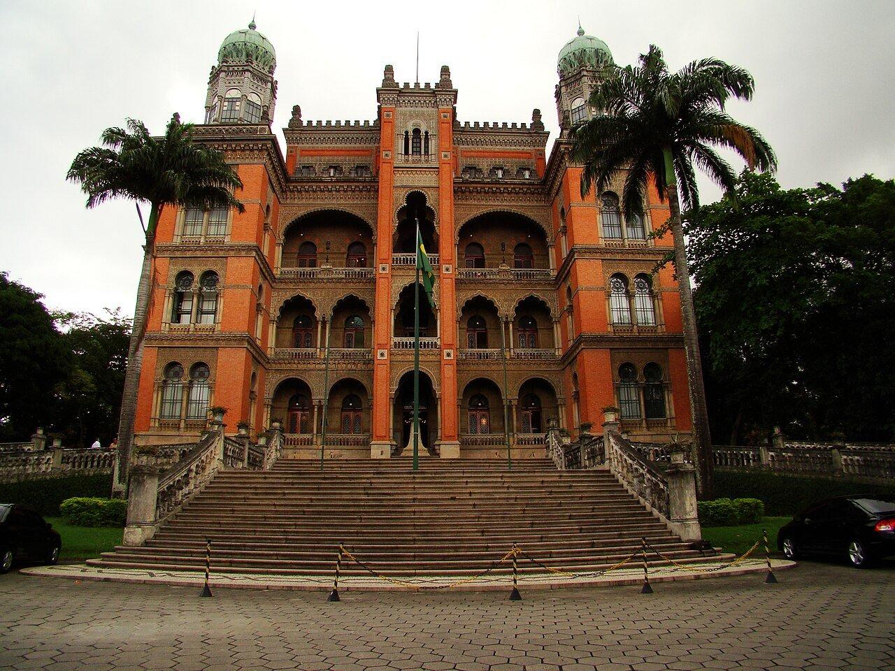 O Pavilhão Mourisco, prédio histórico da Fiocruz, em Manguinhos, no Rio de Janeiro, em 2009