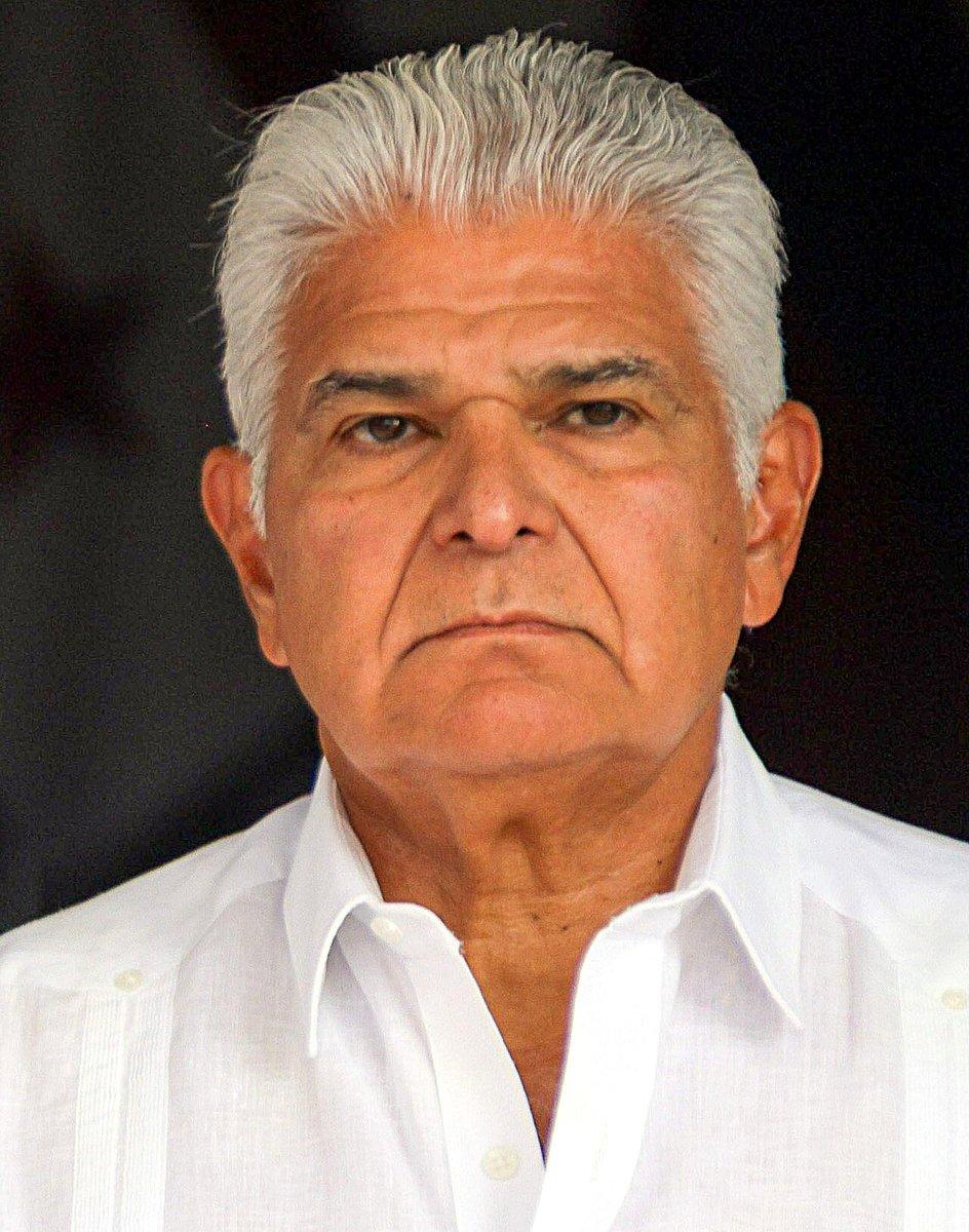 Panama's President José Raúl Mulino during an audience with the Colombian delegation in Panama City in March 2025.