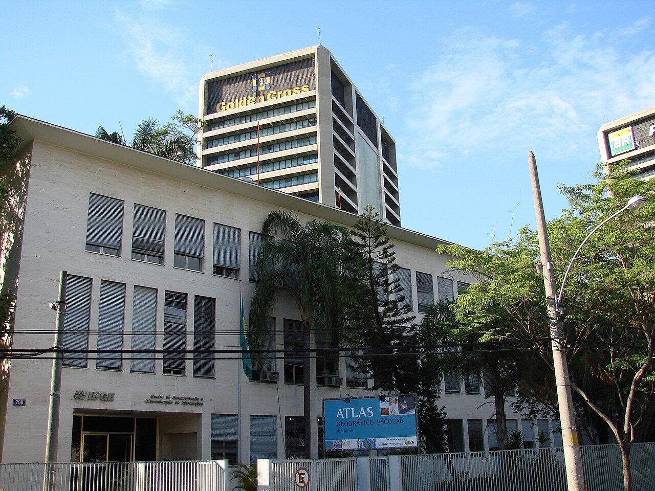A sede do Centro de Documentação e Disseminação de Informações do IBGE, no Rio de Janeiro, em 2007. O instituto é o responsável pela Pnad Contínua.