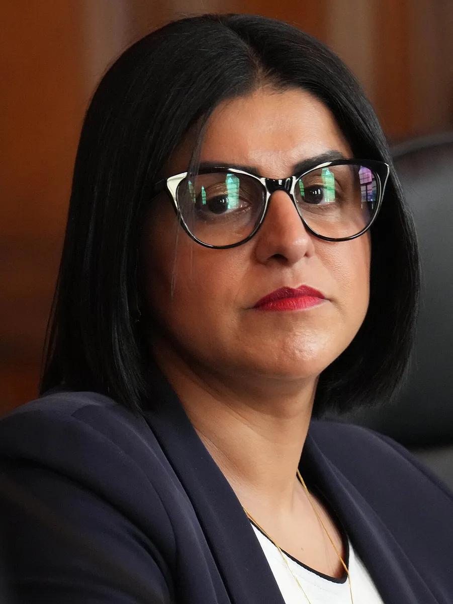 British Home Secretary Shabana Mahmood at the Five Country Ministerial in London in September 2025.