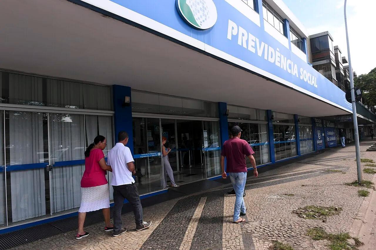 Fachada de uma agência do Instituto Nacional do Seguro Social (INSS), em 2019.