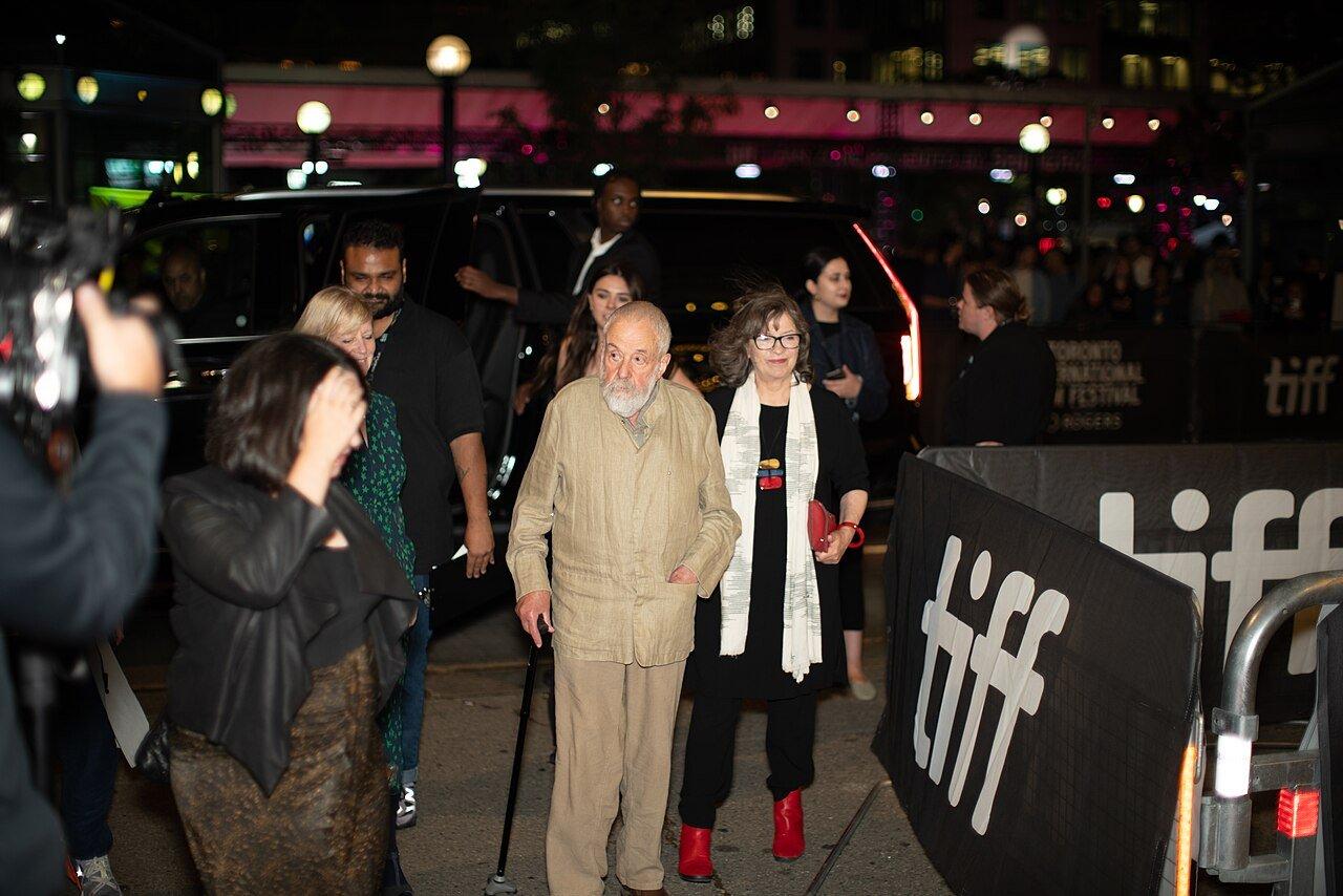 British director Mike Leigh at the Toronto International Film Festival in September 2024.
