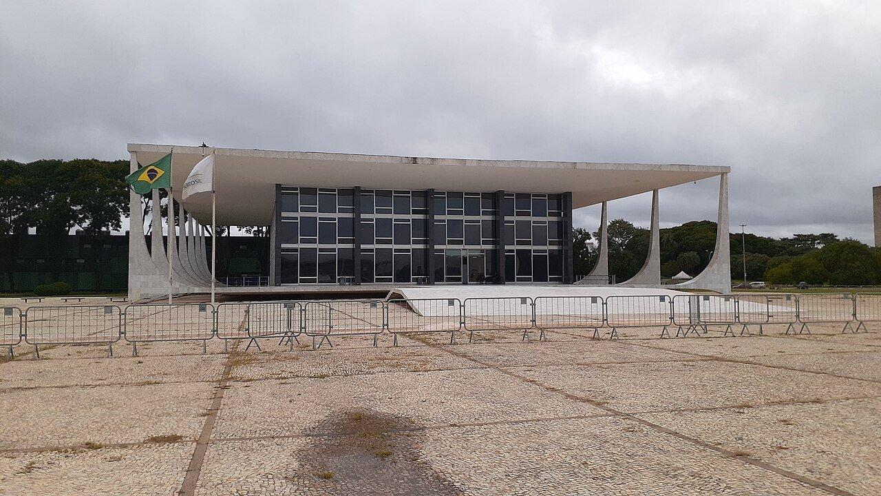 O edifício-sede do Supremo Tribunal Federal, na Praça dos Três Poderes, em Brasília, em 2021.