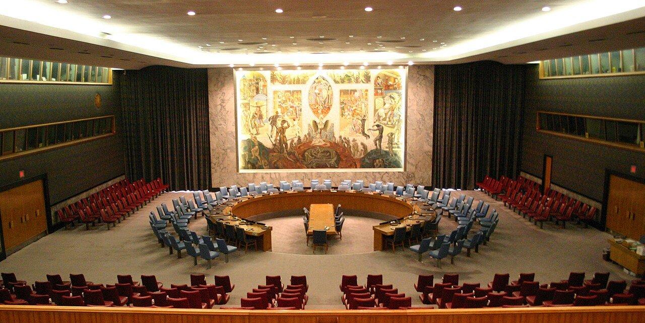 A sala do Conselho de Segurança da ONU, na sede em Nova York, em imagem de 2006.