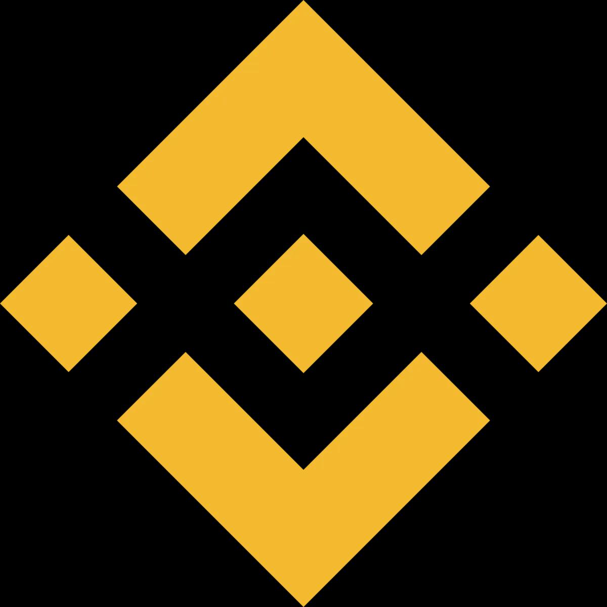 El logotipo de Binance, la mayor plataforma de criptomonedas del mundo por volumen negociado.