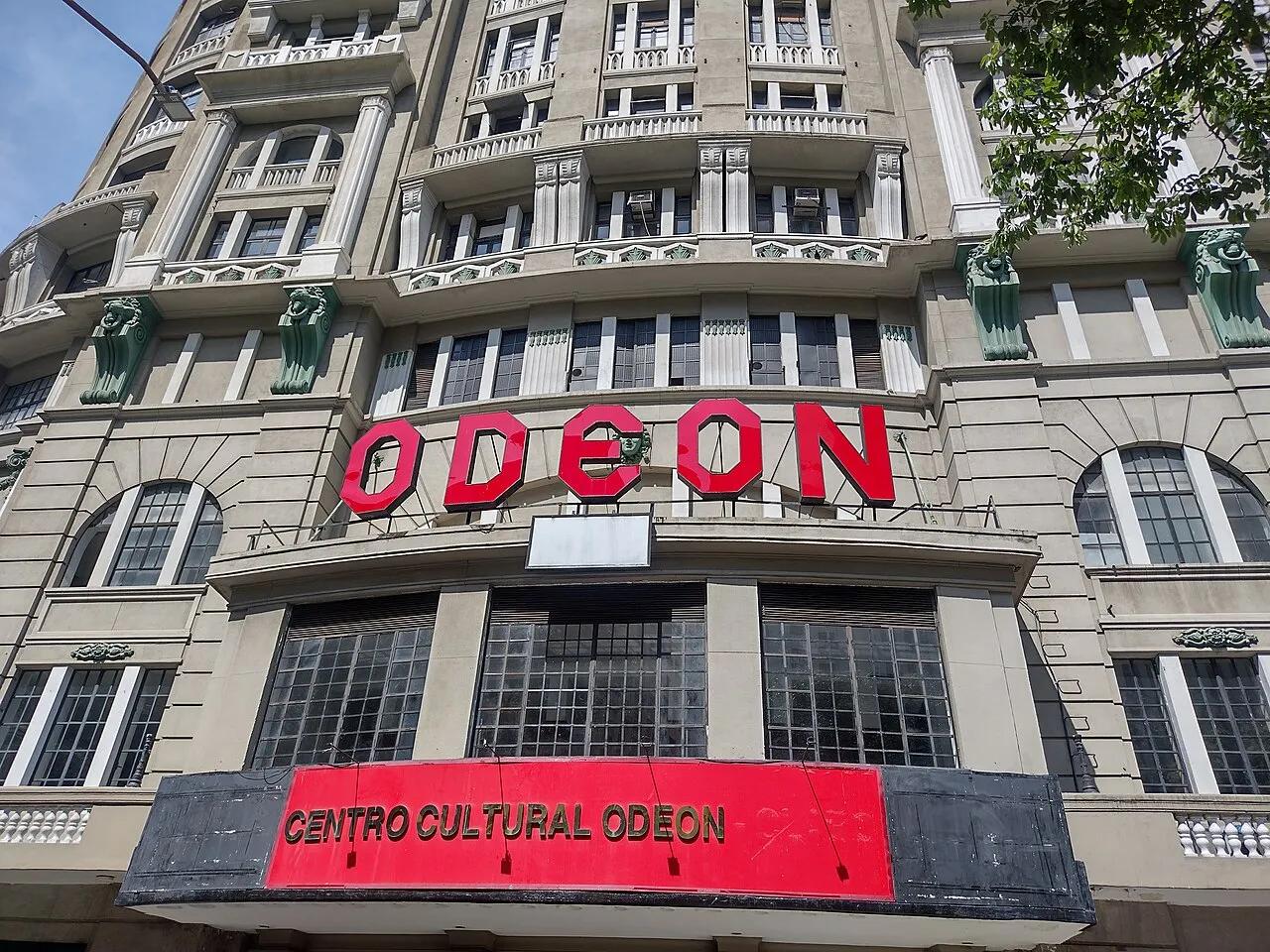 The Cine Odeon in central Rio de Janeiro in 2023. The theatre hosted the opening screening of the 28th Festival do Rio.