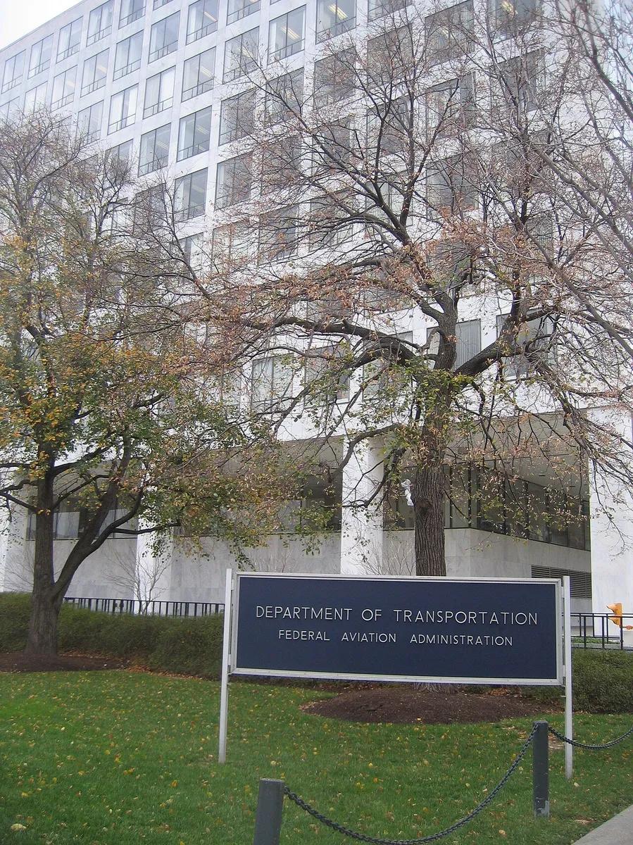The Federal Aviation Administration's headquarters on Independence Avenue in Washington, D.C.