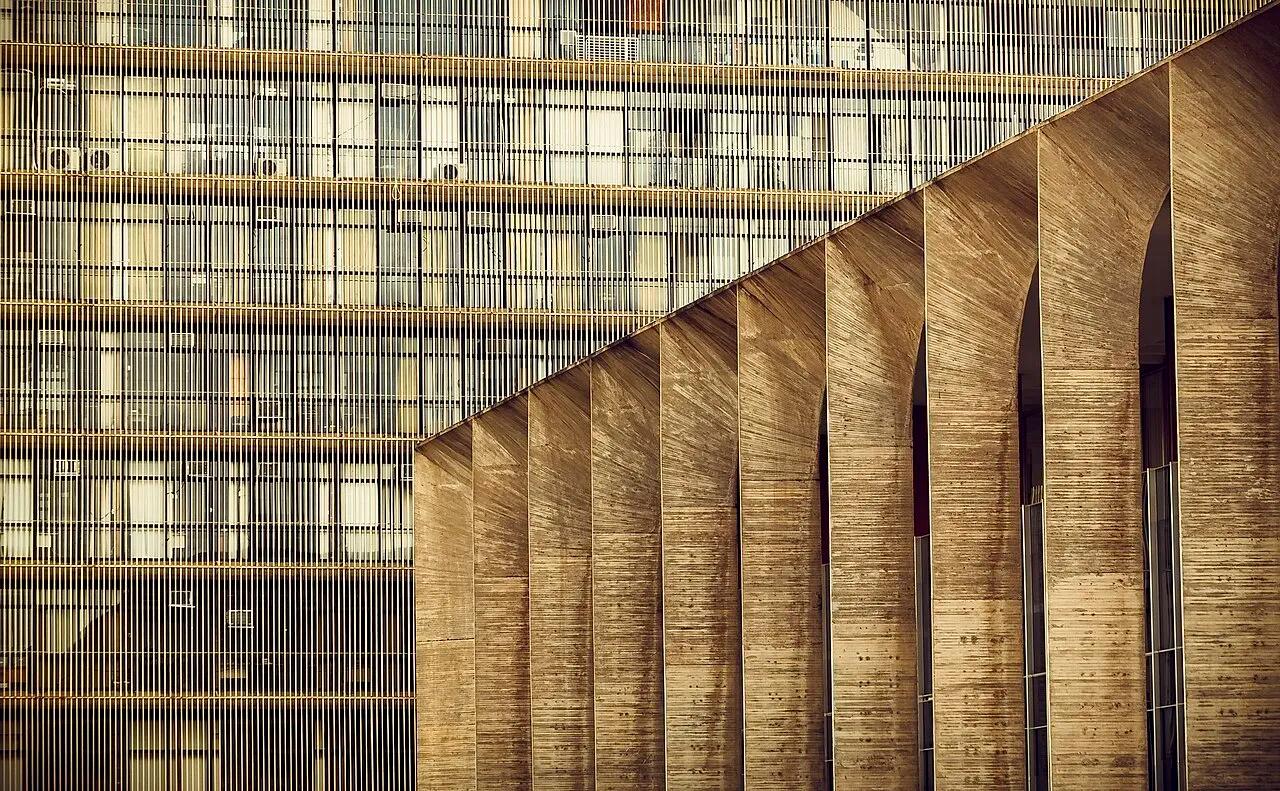 The Palácio do Itamaraty, seat of Brazil's Ministry of Foreign Affairs, in Brasília, in 2020.