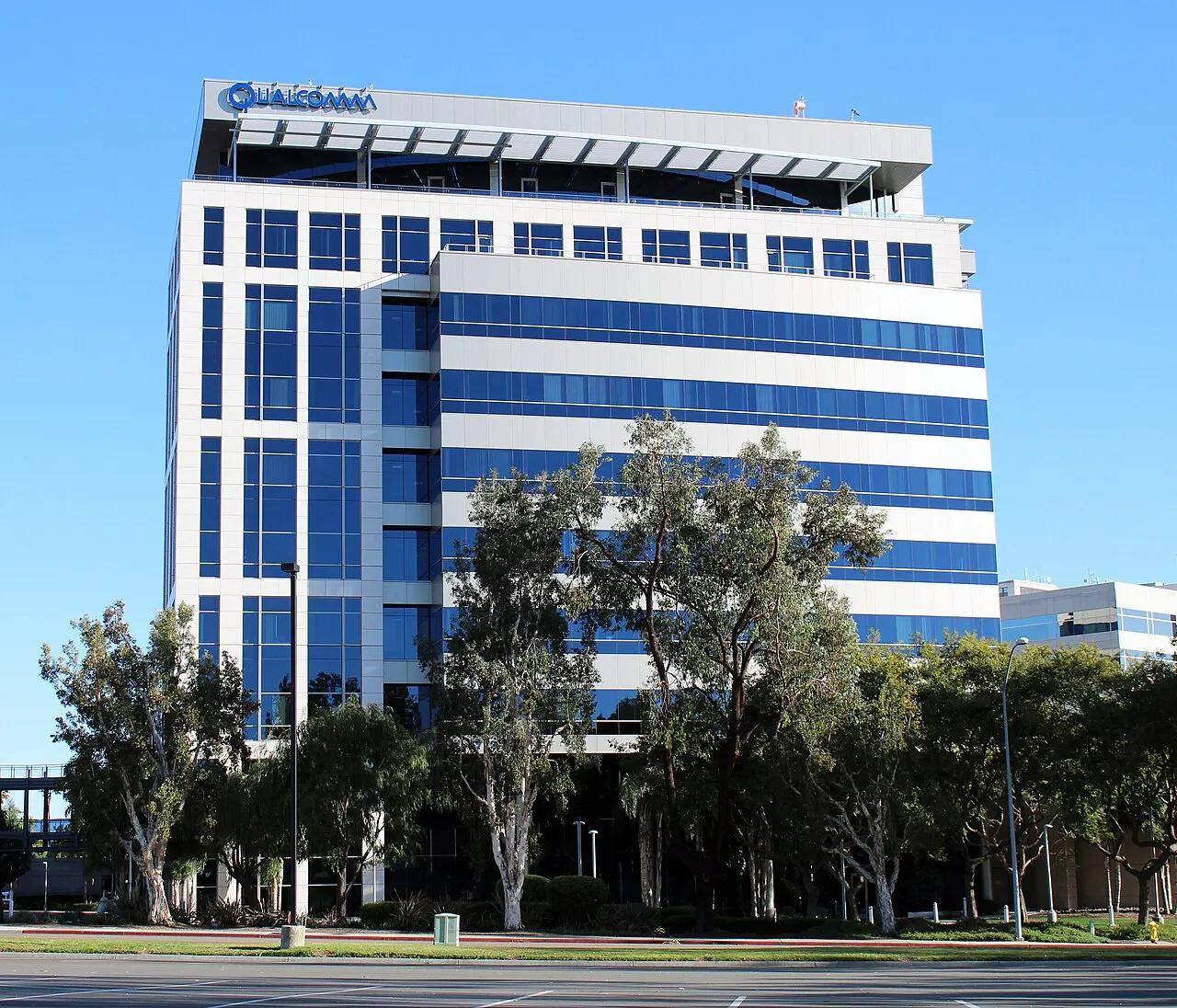 A sede da Qualcomm no bairro de La Jolla, em San Diego, na Califórnia, fotografada em dezembro de 2015.