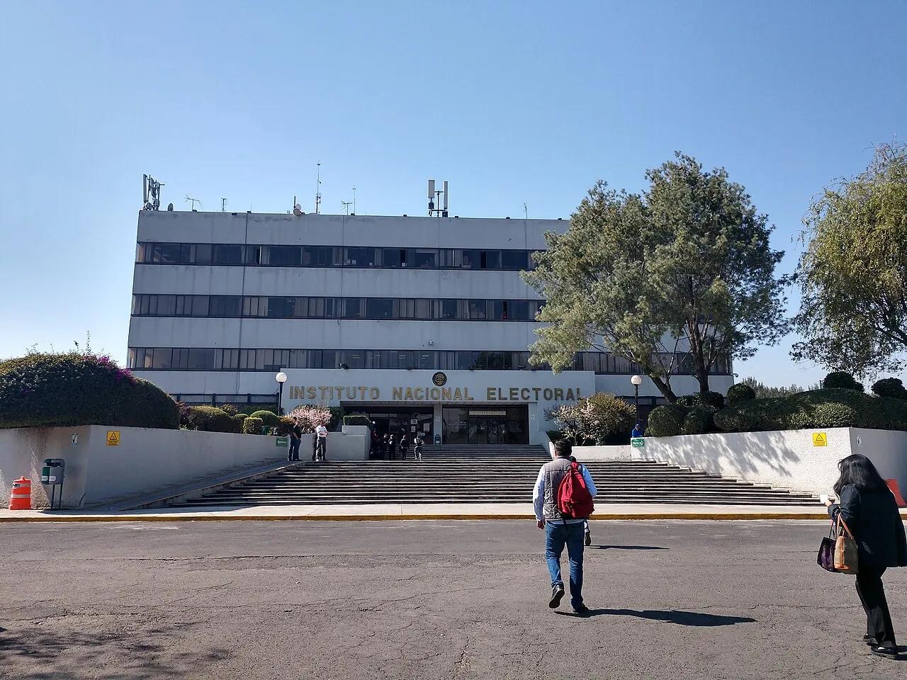 The headquarters of the Instituto Nacional Electoral in Tlalpan, Mexico City, in 2018.