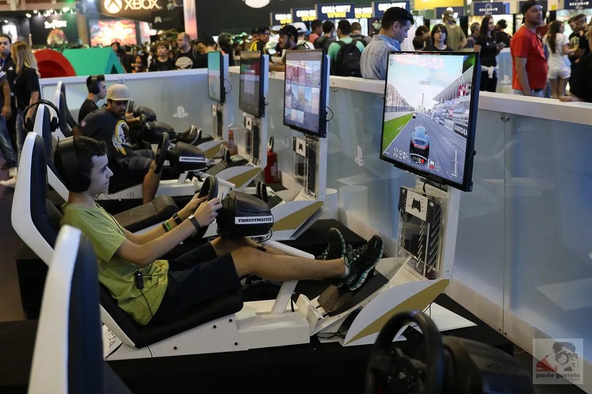 Público en la Brasil Game Show, en São Paulo, en 2017. La foto es de archivo e ilustra el mercado brasileño de videojuegos.