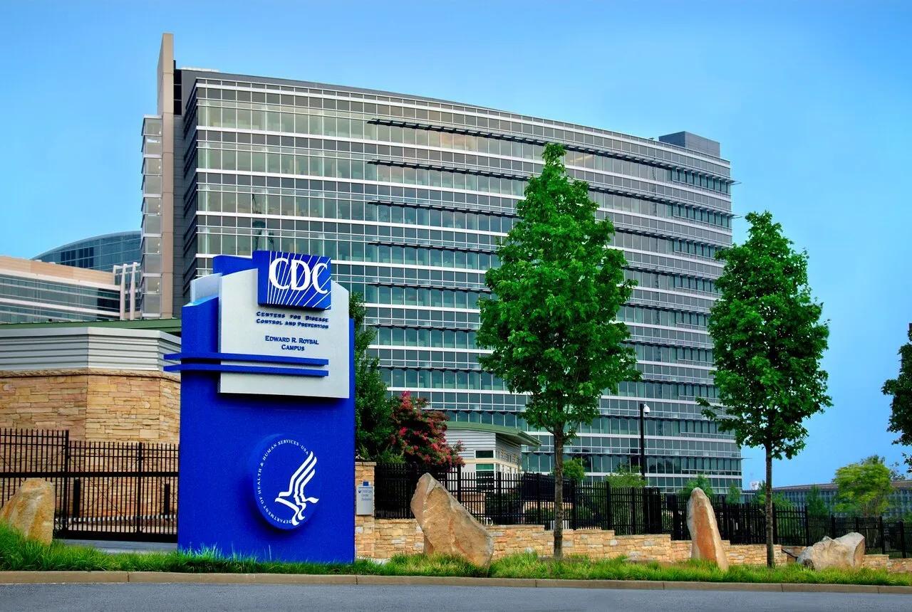 Vista externa do campus Roybal do CDC em Atlanta, na Geórgia, sede da agência.