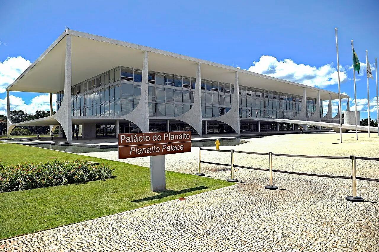 A fachada do Palácio do Planalto, em Brasília, onde o pacote para microempreendedores foi anunciado, em foto de 2020.